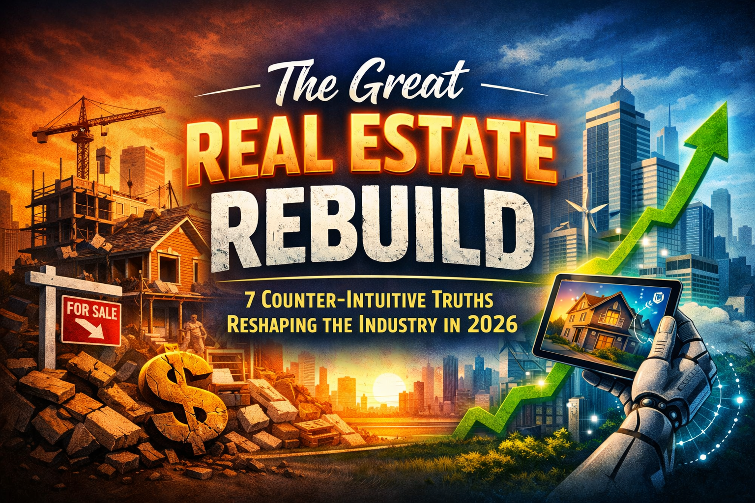 The Great Real Estate Rebuild: 7 Counter-Intuitive Truths Reshaping the Industry in 2026